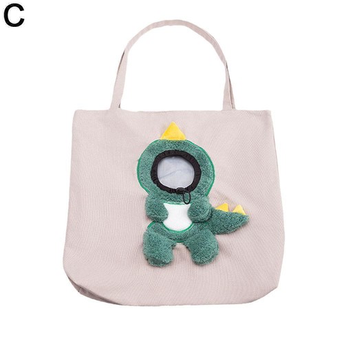 Borsa porta gatto tela piccola ape tracolla borsetta animale domestico zaino - Foto 14 di 15