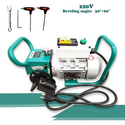 220V Portable Electric Flat Beveling Machine Chamfering Edge Milling Machine