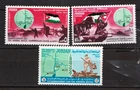 Jordan, 1973 5th Anniv. of the Battle of Al-Karama, set of 3 stamps MNH See scan