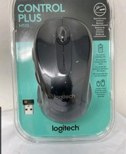 New Logitech M510 Control Plus Wireless USB Laser Mouse 910-001822 7 Button