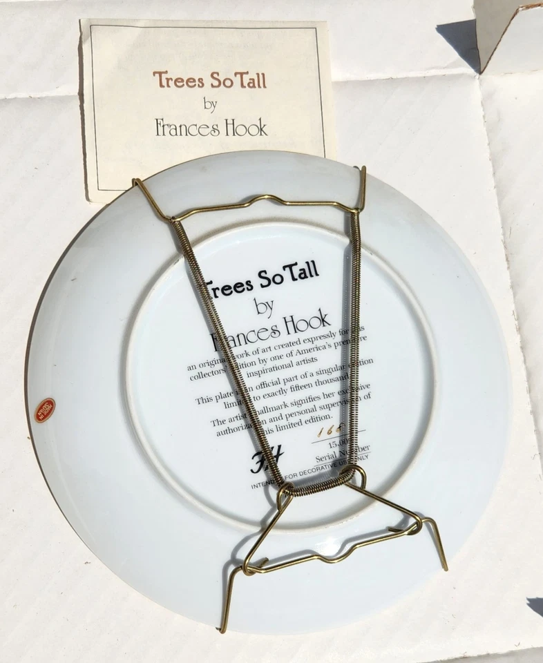 Frances Hook Lot- Four Child Themed Collectable Porcelain Plates, 168 Production - Image 4 of 4