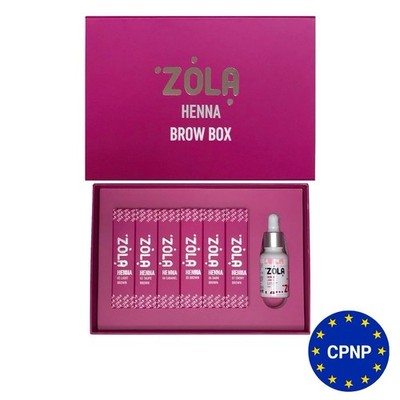 Zola Henna Box 5g Set 6 farben+ Öl 