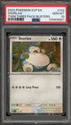 Pokemon Snorlax Twilight Masquerade Three Pk. Blisters Promo SVP EN 122 PSA 10