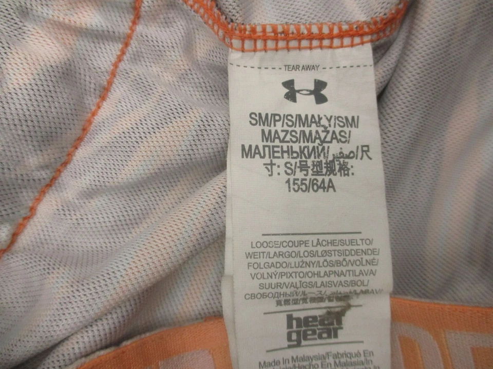 Pantalones cortos Under Armour HEAT GEAR talla S para mujer con cordón de secado rápido 749 Foto 4 de 4