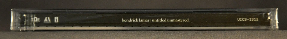 Kendrick LAMAR Untitled Unmastered Orig 2016 JAPAN Plastic Case CD UICS-1312 NEW - Image 2 of 4