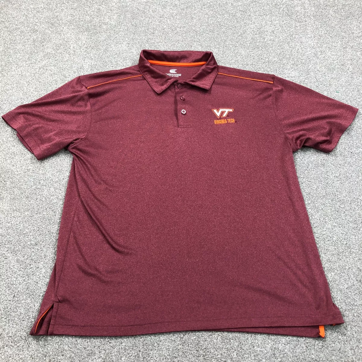 Virginia tech polo nike sale