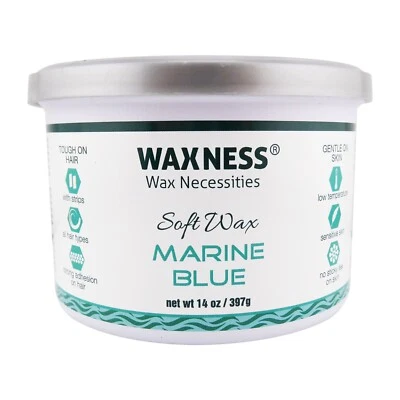 Waxness Wax Necessities Marine Blue Soft Wax Tin 400ml 13.5oz