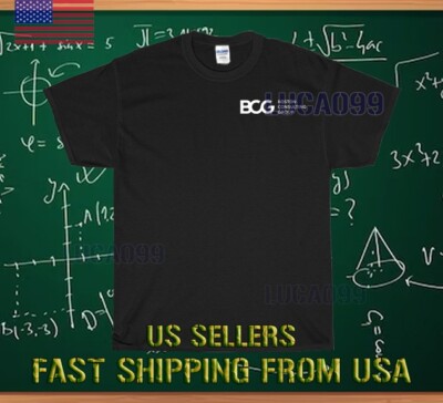 NEW SHIRT BCG BOSTON CONSULTING GROUP RACING LOGO T-SHIRT FUNNY SIZE S-5XL