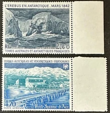 F.S.A.T. TAAF  417 - 418 Lovely Mint NEVER Hinged Set