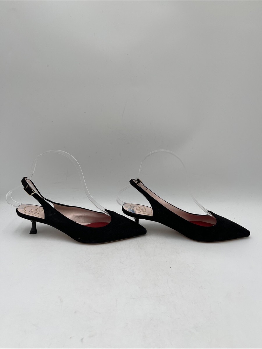 ◆関税込◆【Roger Vivier】「I Love Vivier」フラットシューズ ブラック Woman ヴィヴ イン ザ シティ パテントレザー パンプス