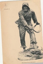 Old postcard PAS-DE-CALAIS CALAIS monument GAVET-MARESCHAL