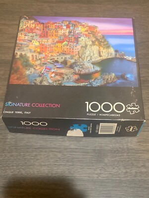 Buffalo Games Signature Collection Cinque Terre Jigsaw Puzzle - 1000 Pieces