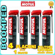 MOTUL pulitore sgrassatore spray catena MOTO QUAD BICI MOTOSEGA 4x400ml 04MO16