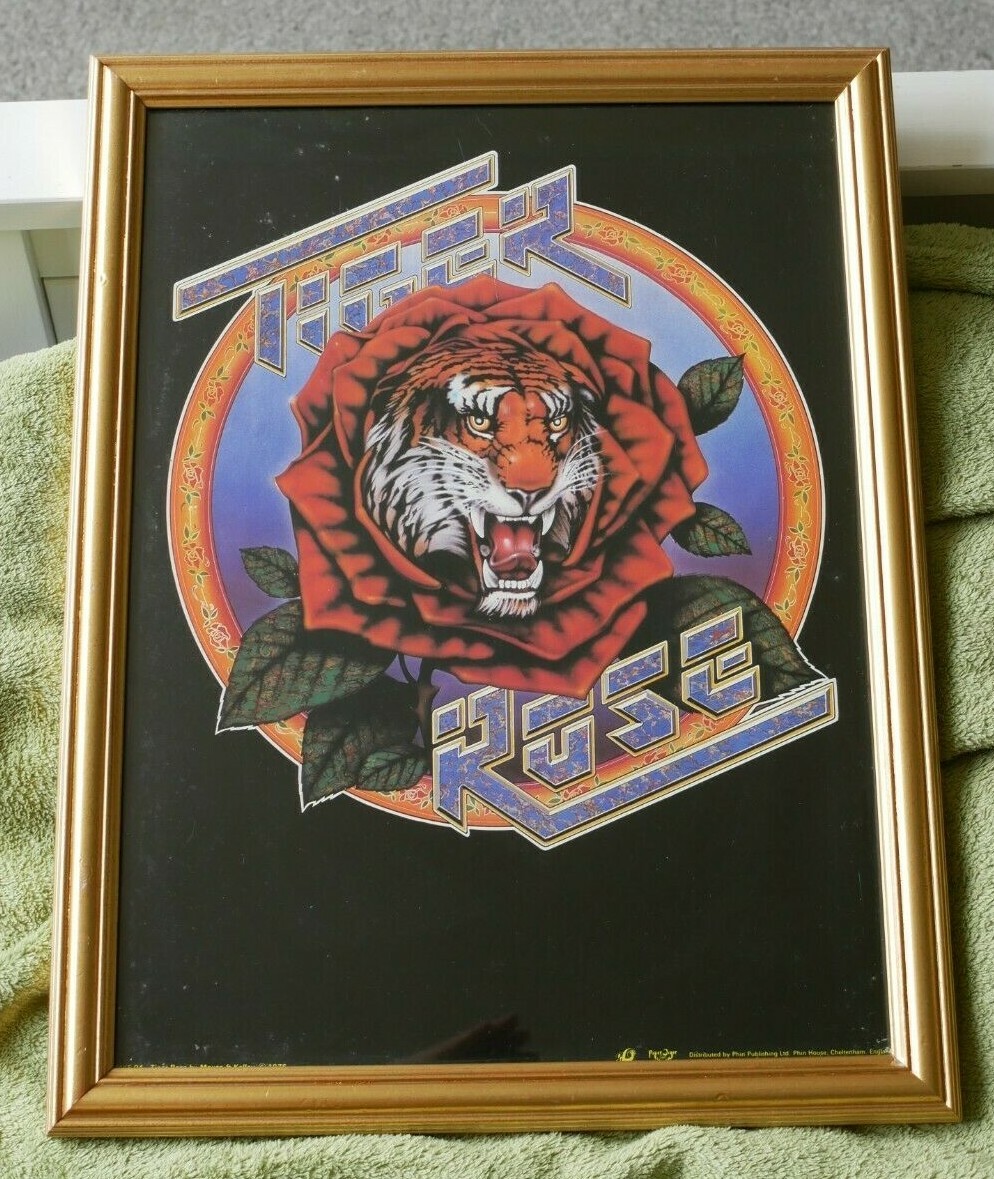 グレイトフルデッドロバートハンターTIGER ROSE ポスター