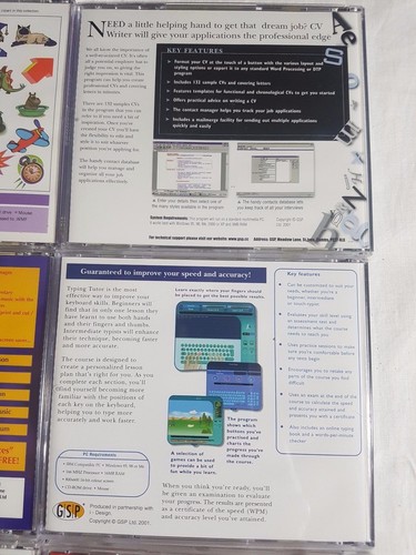 7 discos de software de computadora para educación en el hogar - Imagen 3 de 11