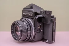 Pentax 67 & 6x7 Compact Cold Shoe Adapter - For Light Meter or Flash - Free Ship