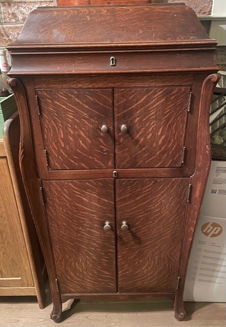 Antique VICTOR VICTROLA PHONOGRAPH VV-XIV 229224 floor model | eBay