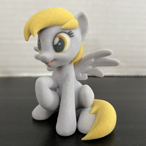 My Little Pony MLP FiM G4 Derpy Hooves MUFFINS Hashbro 3D Printed Figure RARE - Picture 3 of 13
