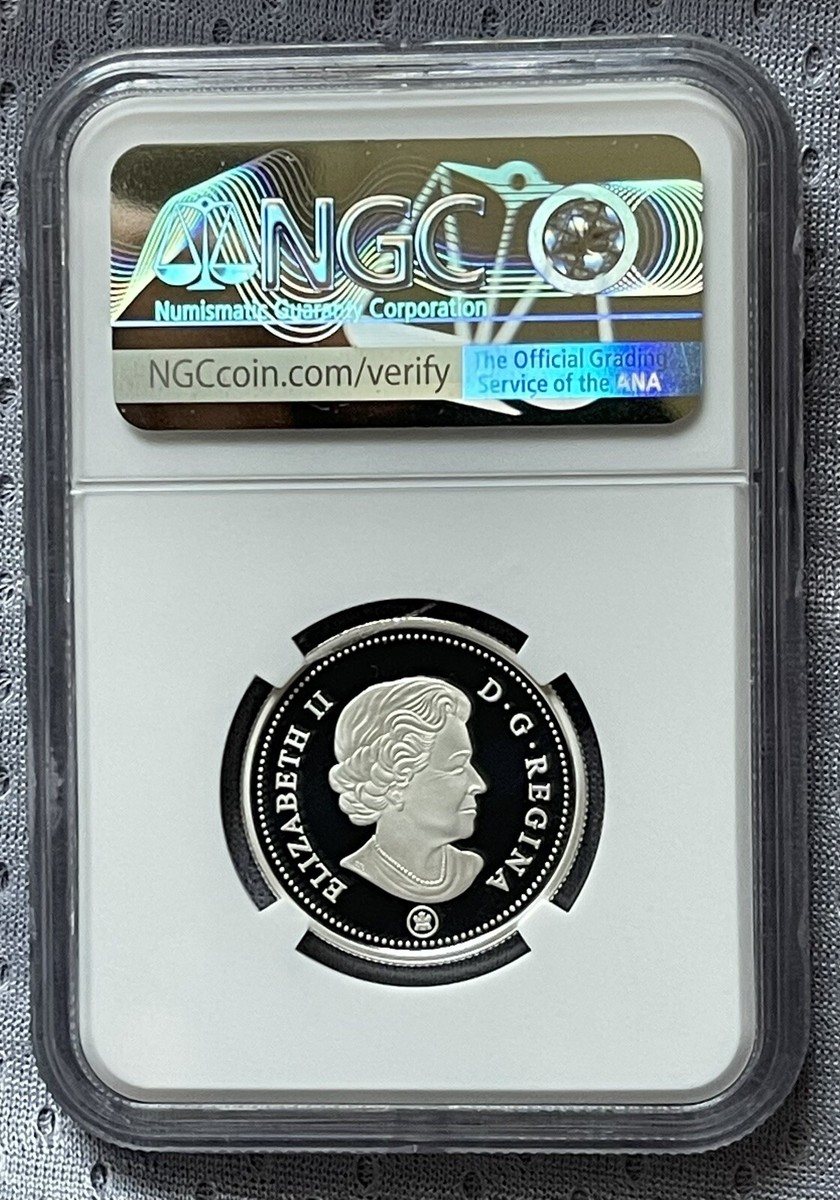 2022 CANADA 50 CENT .9999 SILVER PROOF HALF DOLLAR NGC PF70 UCAM
