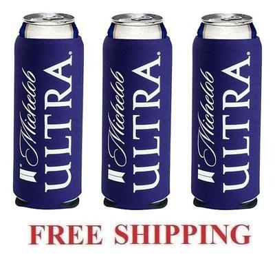 MICHELOB ULTRA SLIM CAN COOLER COOZIE COOLIE KOOZIE HUGGIE NEW