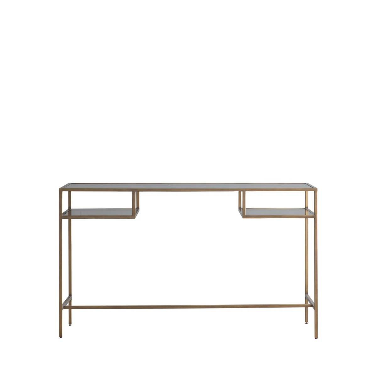 Brown glass desk deals