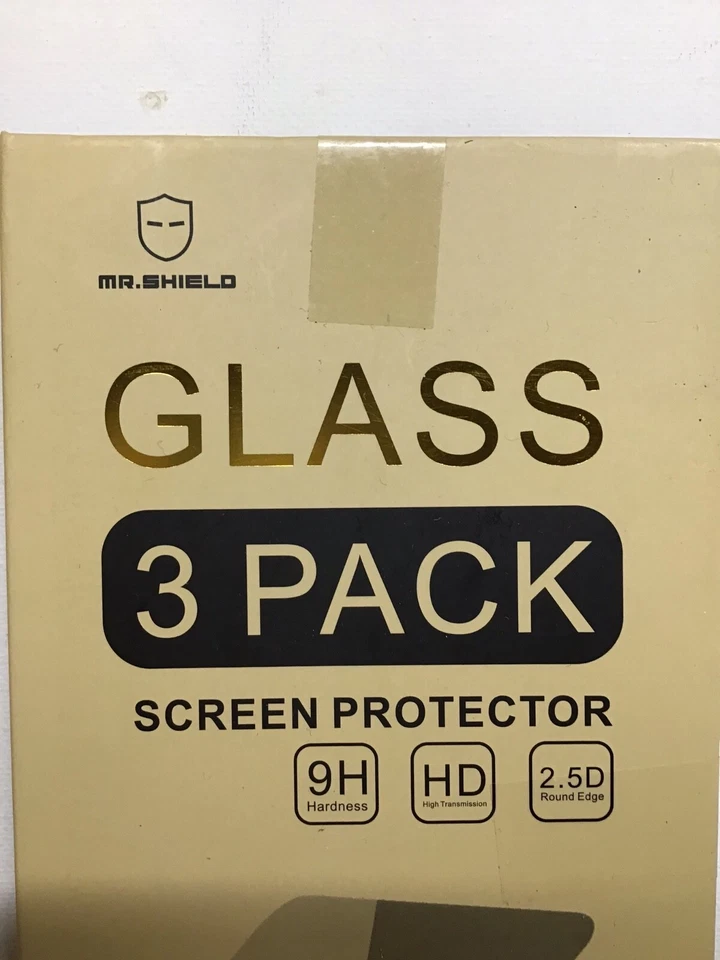 Paquete de 3 protectores de pantalla de vidrio templado | Mr. Shield 9H dureza HD | Nokia X10 Foto 2 de 4