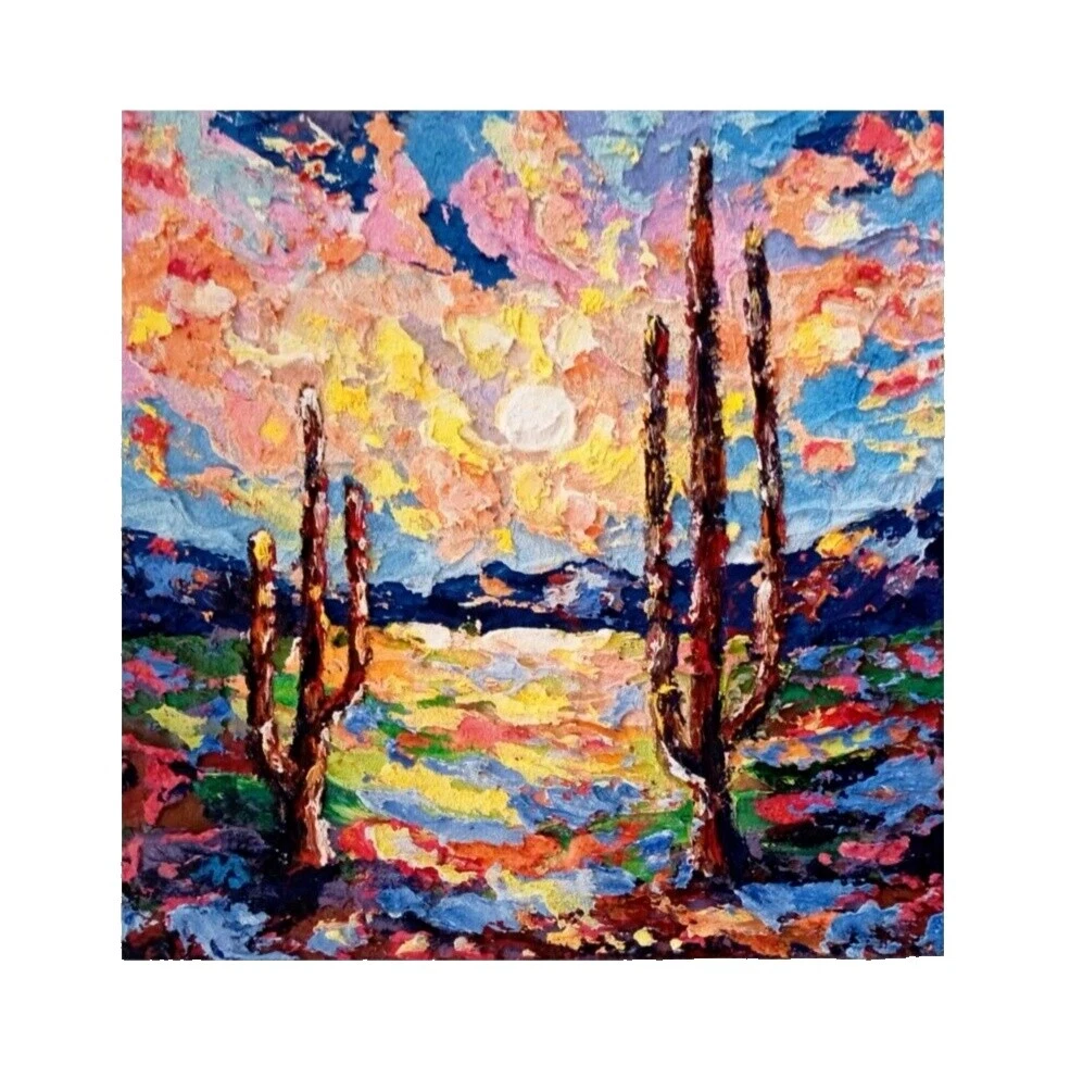 Desert Art Landscape Art Paintings