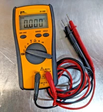 Ideal Industries 61-320 ~ Contractor Grade Multimeter, 400 mA, 750 VAC, 1000 VDC