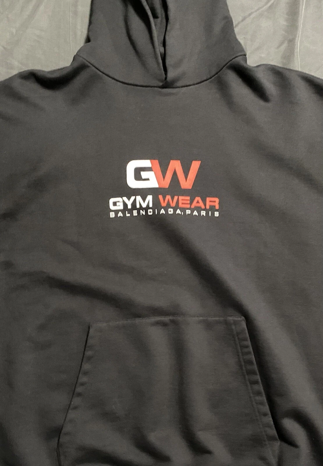 Felpa con cappuccio Balenciaga Gym Wear