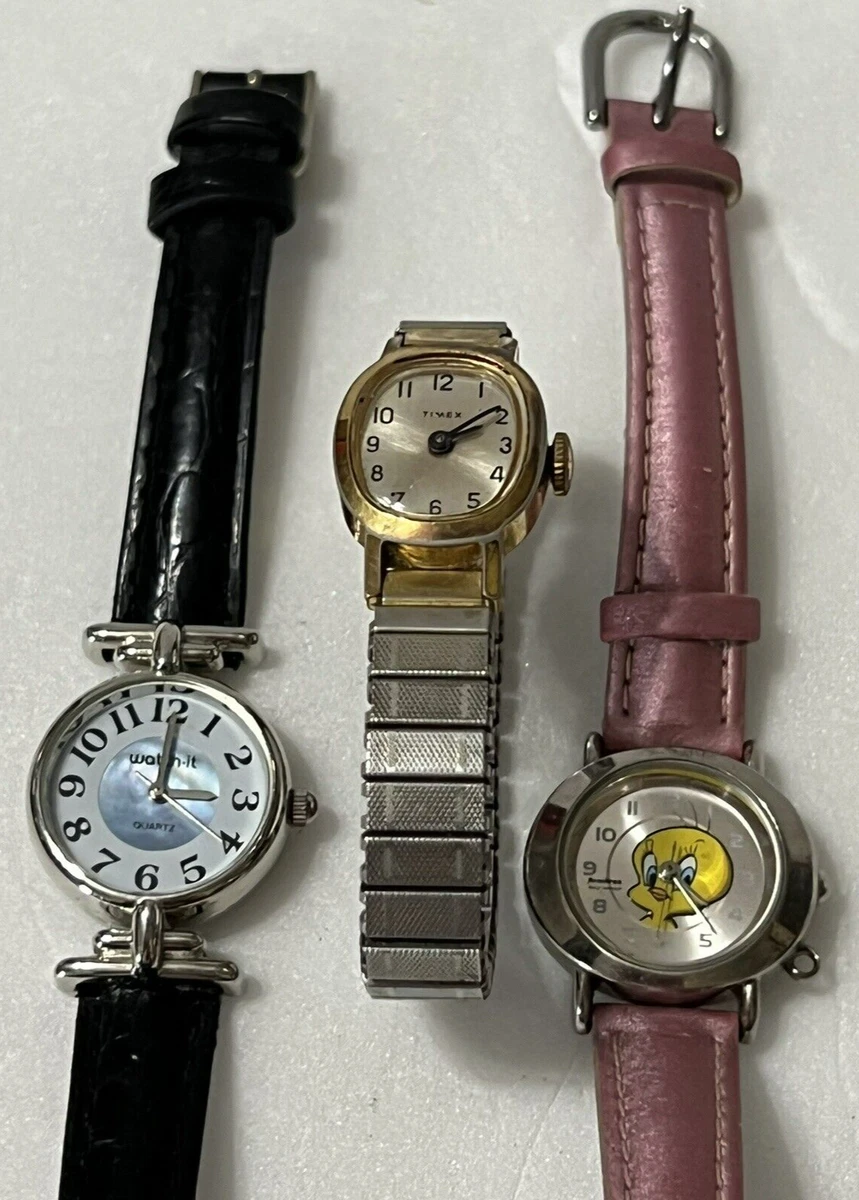 Ladies timex watches with shop leather bands
