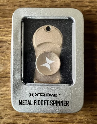 Xtreme Metal Fidget Spinner Gold W/ Tin Case