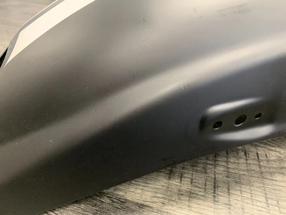 Guardabarros trasero negro mate Triumph 2006-2022 Rocket III Classic & Roadster OEM Foto 4 de 4