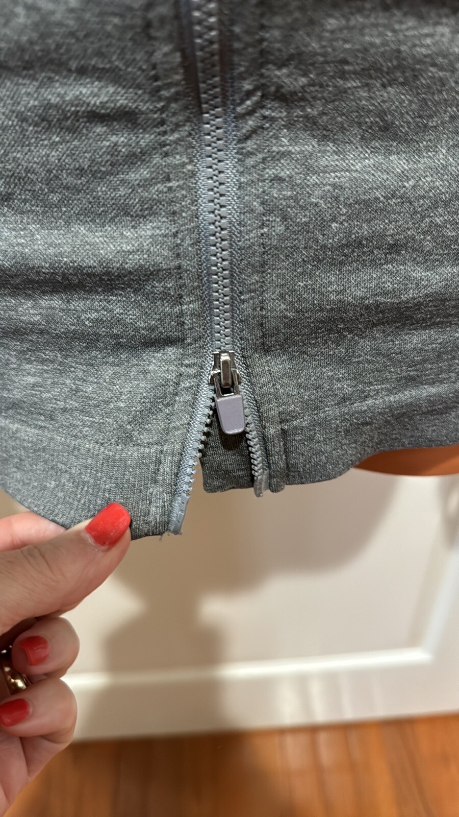 FABLETICS Kiley Seamless Pierced Fitted Hooded Zi… - image 3