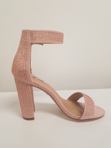 Blush Pink Rhinestone Embellished 