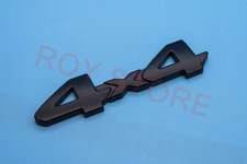 4X4 Toyota Tacoma, Tundra, 4 Runner Emblem Black OverLay