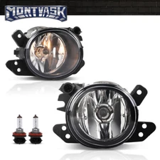 Fit For 2006-2014 Mercedes-Benz Front Bumper Fog Lights w/ Bulbs Left+Right
