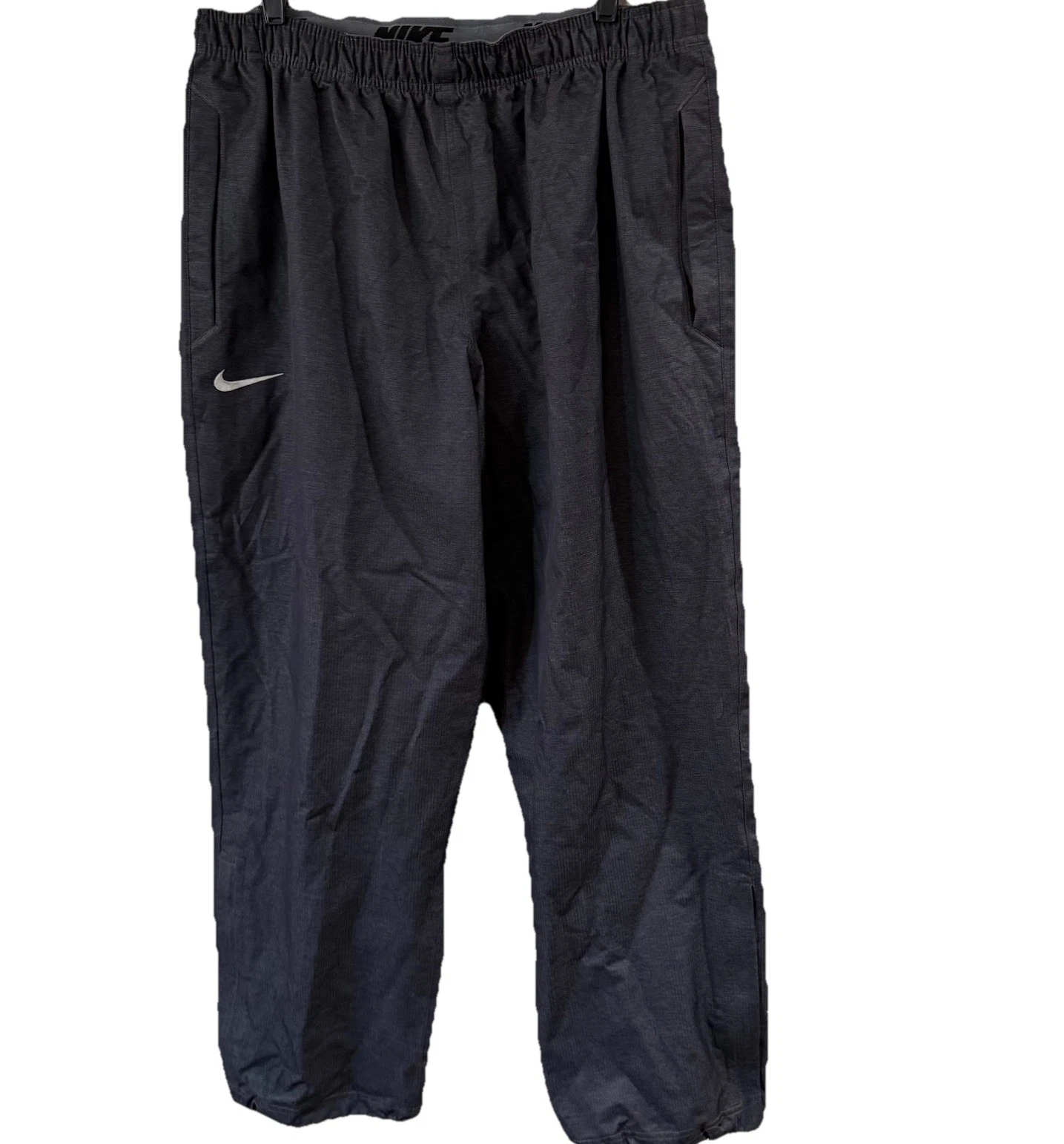Nike Storm Fit Waterproof Training Pants Mens XXL Dark Gray 535636-060 Ankle Zip