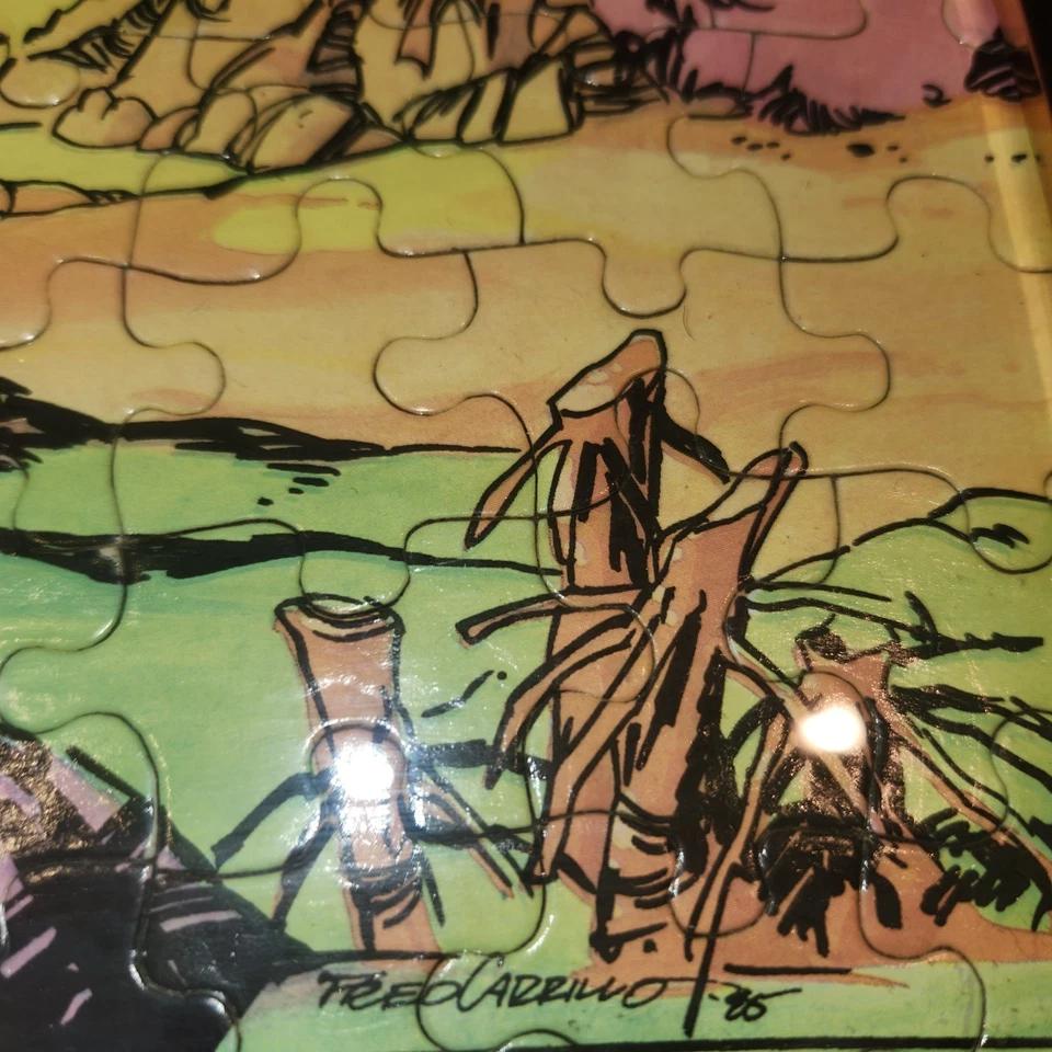 复古 1985 年拼图 She-Ra Power Princess 框架 18x14 玻璃下 — 第 3/4 张图片