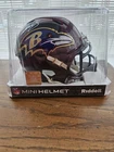 Willis McGahee Signed Baltimore Ravens Speed Mini Football Helmet (JSA)