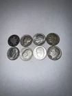 1894 Barber Dime & 7 Other Dimes