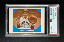 1960 Fleer #  17 - Ernie Lombardi - PSA 9 MINT