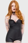 Killstar Devils Darling Jumpsuit One Piece Outfit Womens Halter Neck Goth