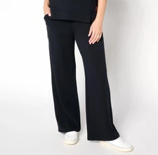 Peace Love World Regular French Terry Pant Black L New