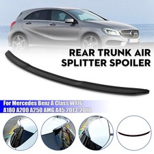 Rear Roof Spoiler Lip For Mercedes Benz A Class W176 A180 A200 AMG A45 2013-2018