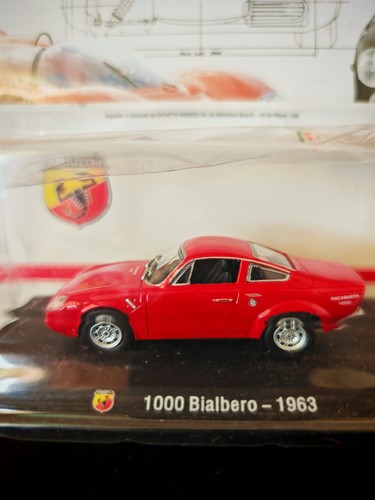 ABARTH COLLECTION 1000 bialbero 1963 CON FASCICOLO HACHETTE SCALA 1:43 ( N.1 ) - Foto 2 di 4