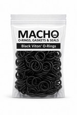 AS568 008 Black Viton O Rings 75 Durometer | ...