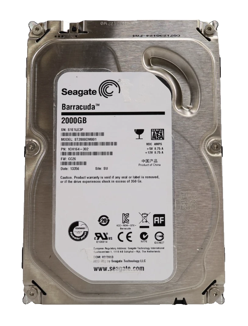 Seagate Barracuda St2000dm001 2tb for sale | eBay
