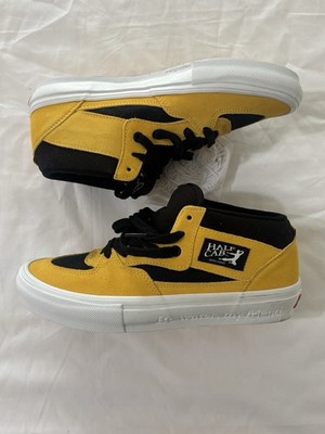 VANS Bruce Lee X Half Cab Shoe Mens 8.5 Black/Yellow Brand new