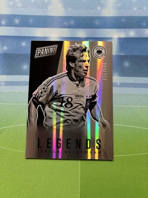 2017 Panini National Convention Legends Jürgen Klinsmann /299 Germany