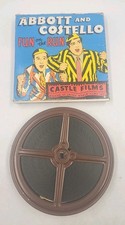 Vintage Abbott & Costello Fun On The Run 16 mm Castle Films Movie w/box